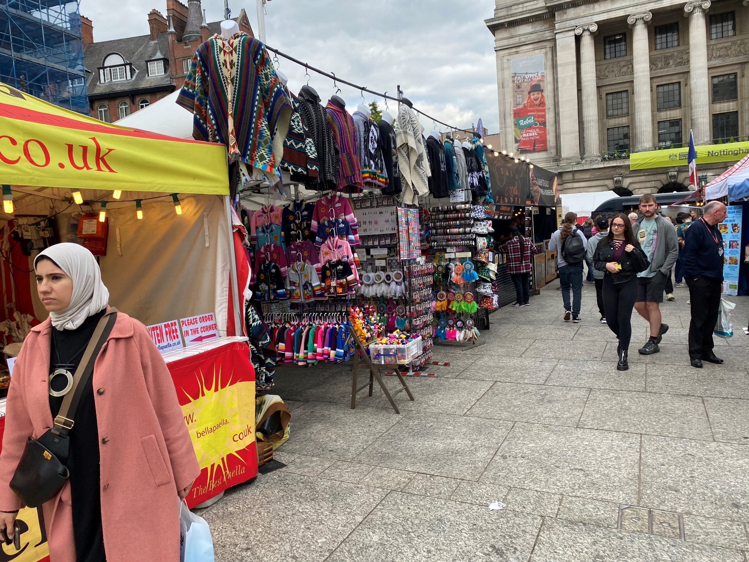 Nottingham International Market returns to Old Market Square photo