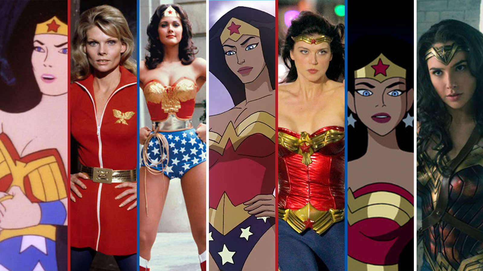 The evolution of Wonder Woman pic