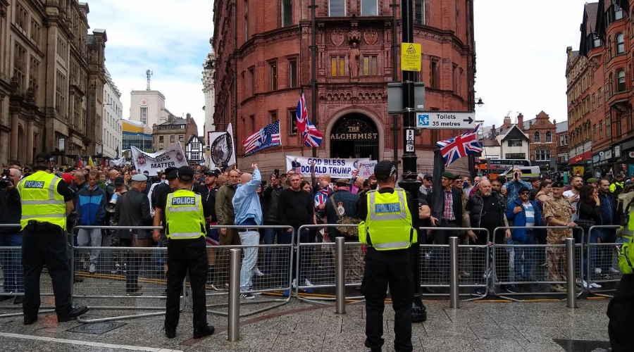 Nottingham protesters