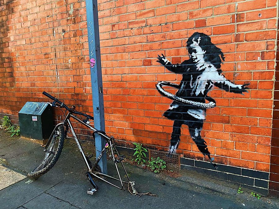 Banksy Banksy Surprises His Hometown With A Delightful Valentines Day Themed Mural Artnet
