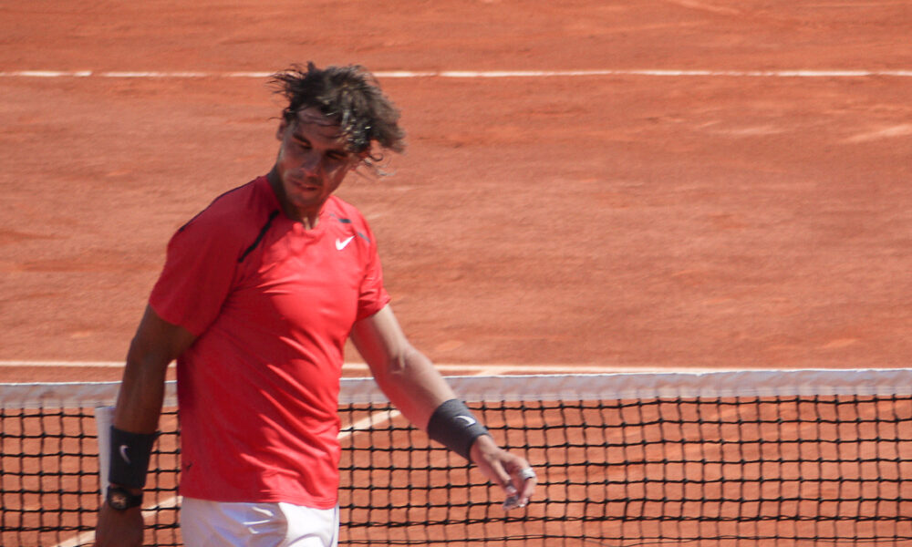 Dan Carter during French Tennis Open at Roland-Garros arena on