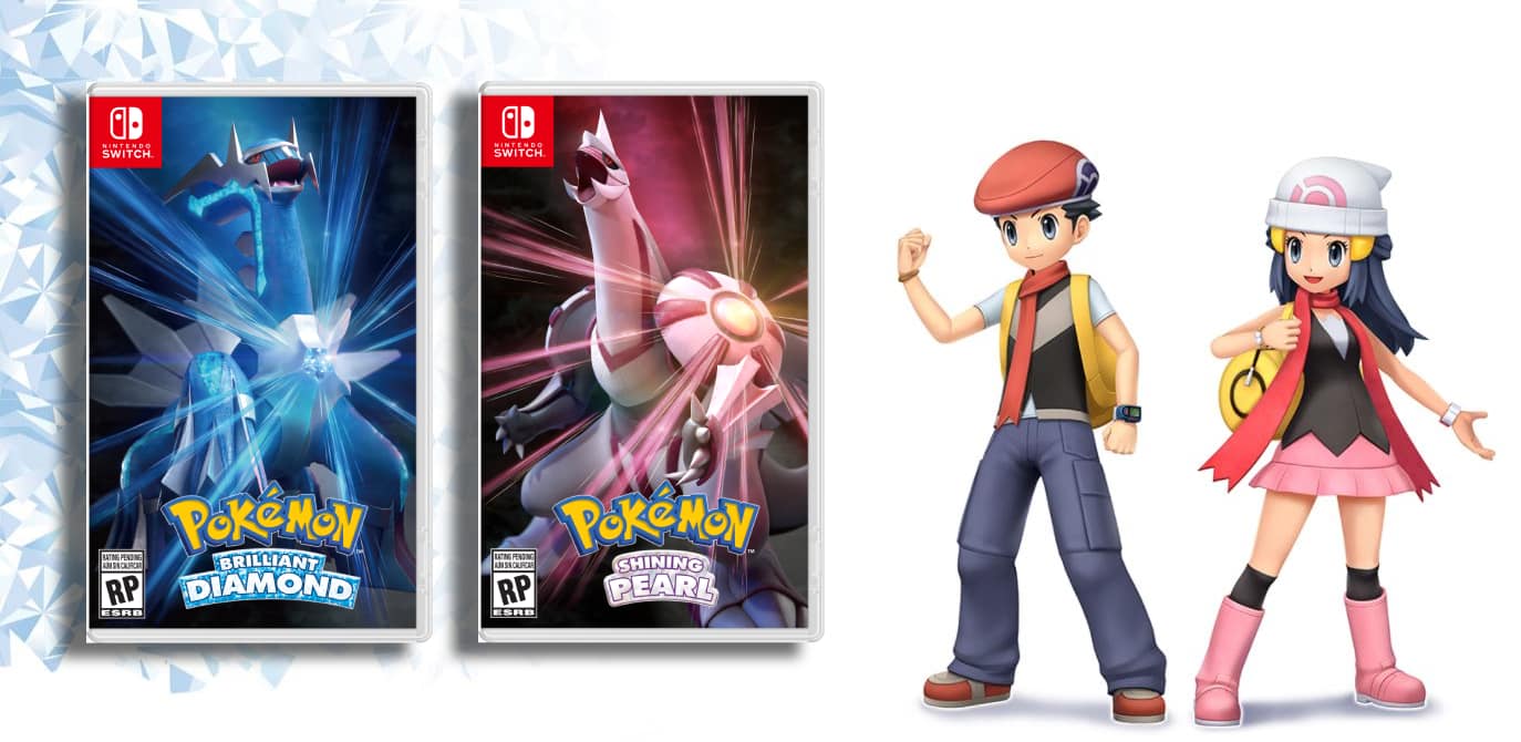 Video: Pokemon Brilliant Diamond/Shining Pearl comparison (Switch vs. DS,  August 2021)