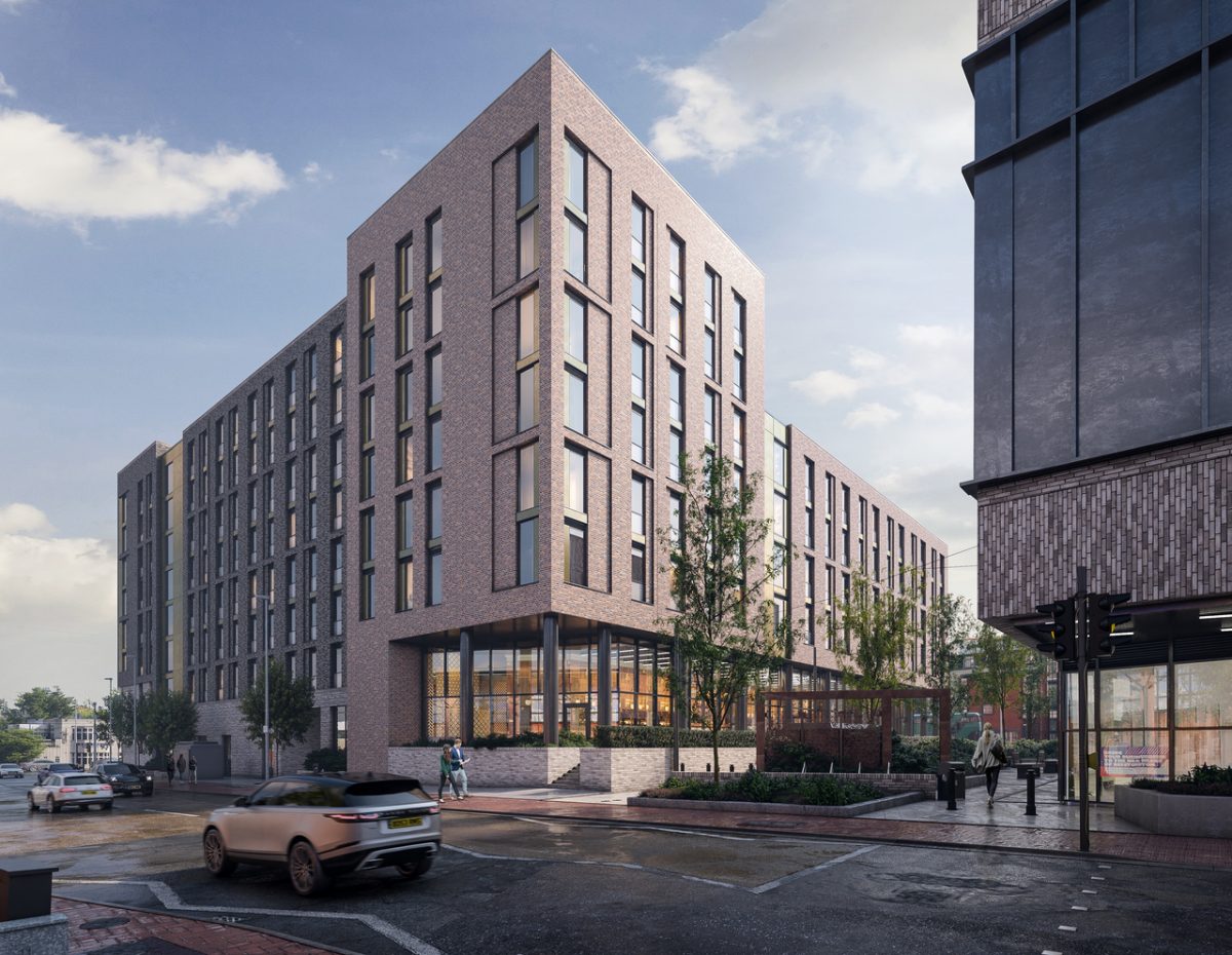 CGI image of the proposed student flats (Credit: Cassidy Group ltd)